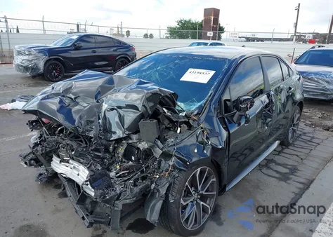 2022 Toyota Corolla Se/Night Shade from USA, damaged, VIN JTDS4MCE7NJ086386